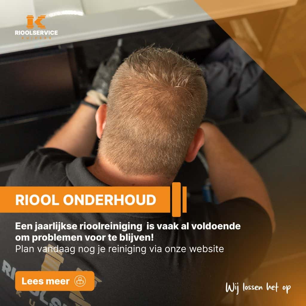 Riool reinigen Drenthe