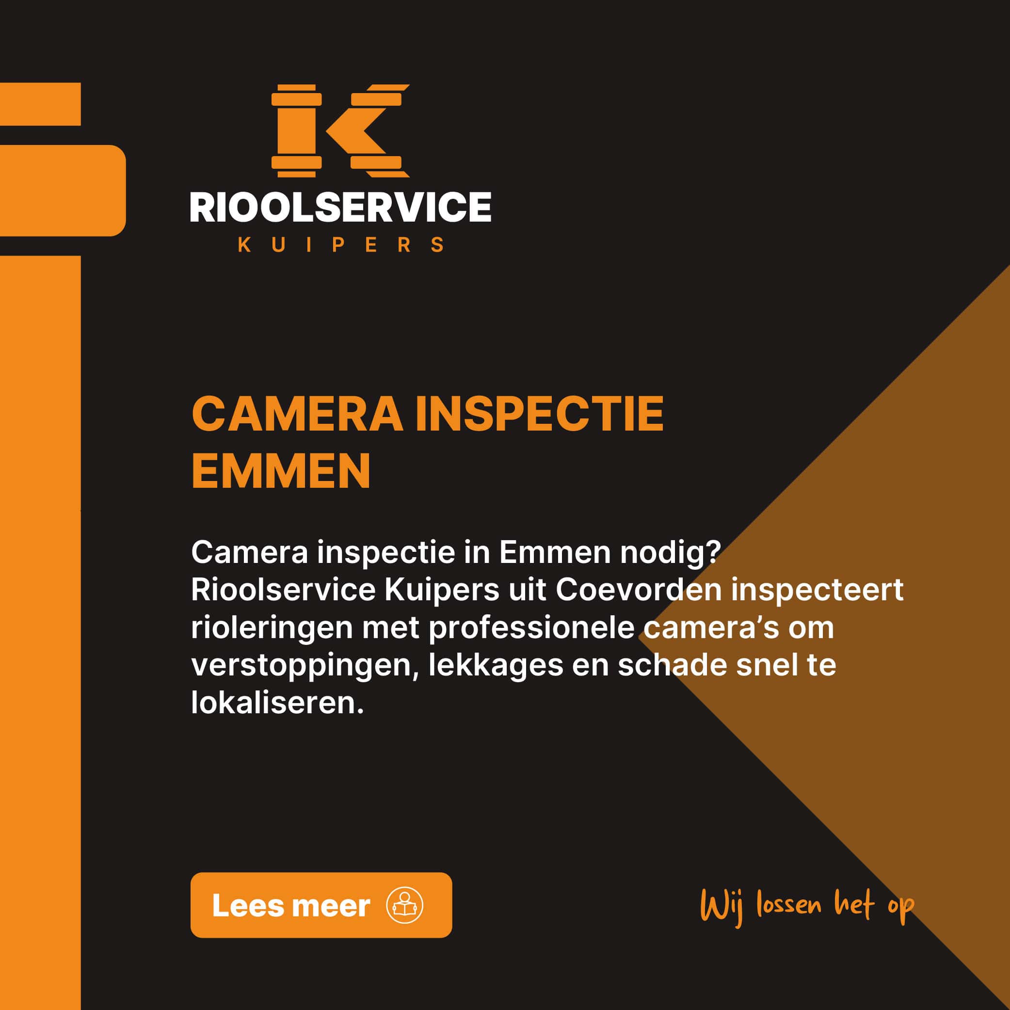 Camera inspectie Emmen