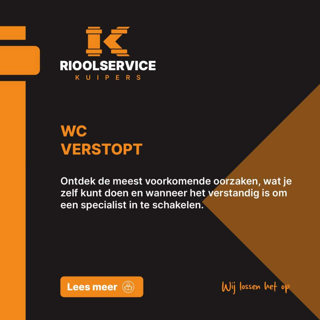 WC verstopt