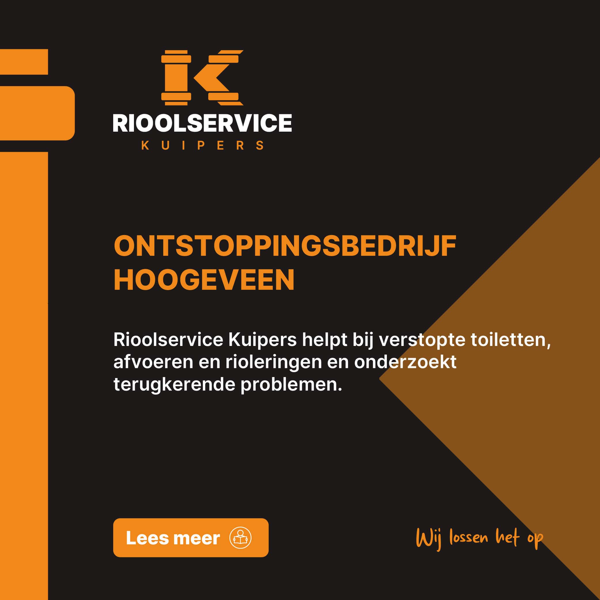 Ontstoppingsbedrijf Hoogeveen